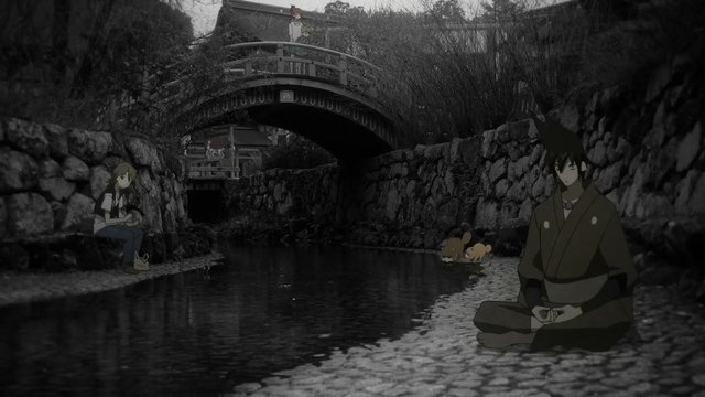 Shimogamo Shrine Mitarai Pond and Circular Bridge
